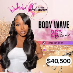 90% Body Wave Lace Crowns 