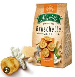 Maretti Bruschette Chips Fine Cheese 70g Pouch