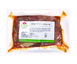 Frozen KS Cajun Boneless Chicken Leg – 500g