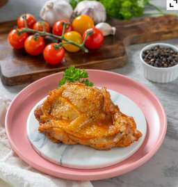 Frozen KS Cajun Boneless Chicken Leg – 500g