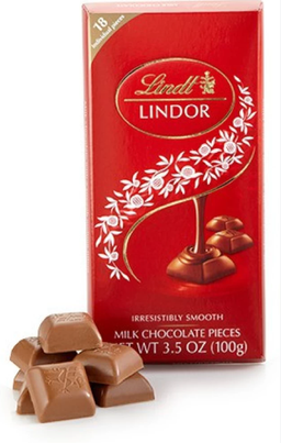 Lindt Lindor Singles Milk 100g Bar