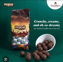 Mojoie 25mm Truffle Foil(P-1Kg)Hazelnut(Flv)-12pcs