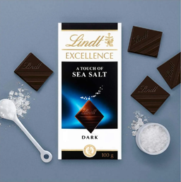 Lindt Excellence A Touch of Sea Salt Dark 100g Bar