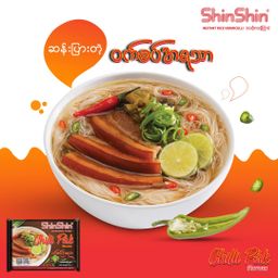 Shin Shin_Instant Rice Vermicelli (Chilli Pork)