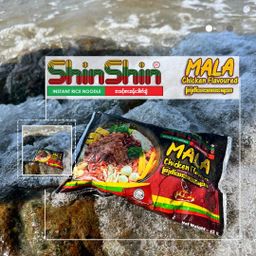 Shin Shin_Instant Rice Vermicelli (Mala Chicken)