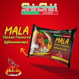 Shin Shin_Instant Rice Vermicelli (Mala Chicken)
