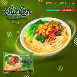 Shin Shin_Instant Rice Vermicelli (Spicy Chicken)