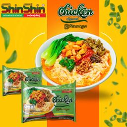 Shin Shin_Instant Rice Vermicelli (Spicy Chicken)