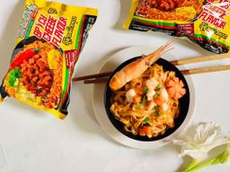 Shin Shin_Instant Rice Vermicelli (Spicy Cheese)