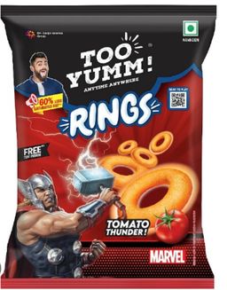 Too Yumm Rings Tomato Thunder 70g Pouch