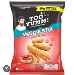 Too Yumm Veggie Stix Chilli Chataka 45g Pouch