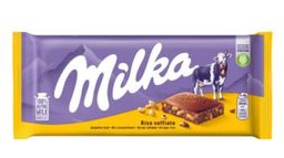 Milka Milk with Rice Crisp Chocolate 100g Bar