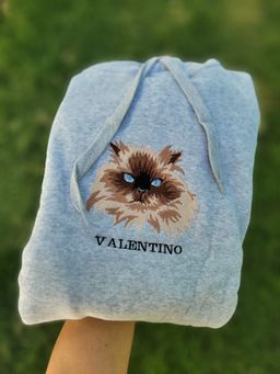 Abrigo Bordado Carita de Mascota