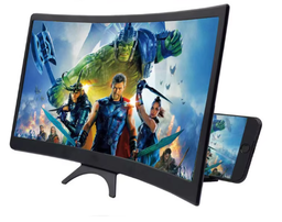 Amplificador curva de tela de telefone 