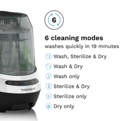 Baby Brezza Bottle Washer Pro All In One Washer, Sterilizer, Dryer
