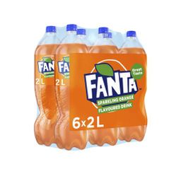 Fanta Orange plastic bottle 6x2L