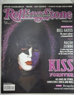 Kiss Revista Rolling Stone - Paul Stanley