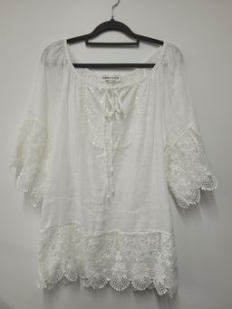 Simply Linen Top Size S/M