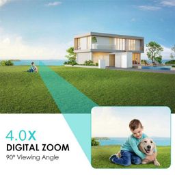 Auto-Tracking 5G PTZ Outdoor Wi-Fi Camera with Siren Alarm