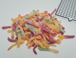 Long Sour Gummy Worms