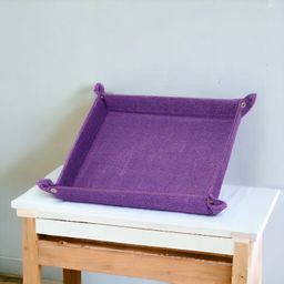 Jute Canvas Sqr Try Foldable midium Size