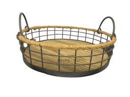 Round Wooden Tray Size -3