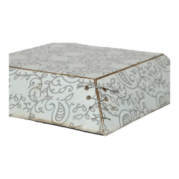 Square Hard Paper Hamper Tray-Golden