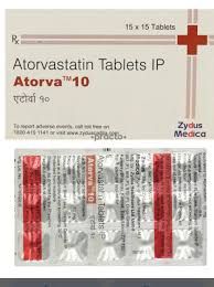 Atorva 10mg 1x30 Tab (Cadila)