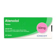 Atenolol 50mg 1x28 Tab (Uk)
