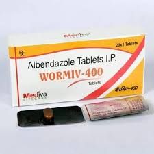 Albendazole 400mg 1x1 Tab