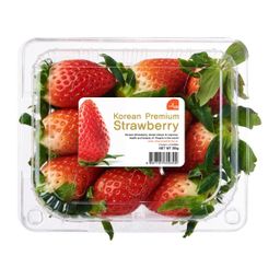 STRAWBERRY PREMIUM (KOREA)(Approx.250gm/punnets)
