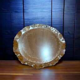 Square Box 4 Bowl Dryfruit Tray With Lid 13.5x13.5x3.5 in