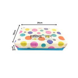 Green White Square Gift Box 26x16x6 cm