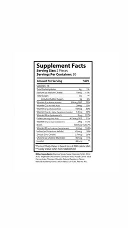 Miss Bear Hair Vitamins