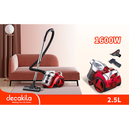 Aspirator de uz casnic 1600W 2.5L CEVC003R Decakila