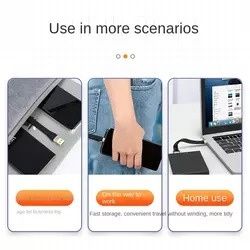 Type C Fast Charging 3A USB Cable 200MBps File Transfer