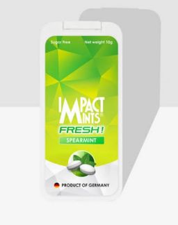 Impact Mints Fresh Spearmint 10g Box