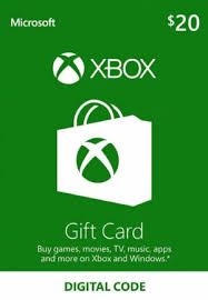 XBOX store Giftcard US 20$