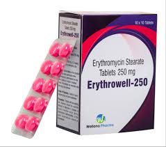 Erythromycin 250mg 10x10 Tab