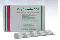 Glyformin 500mg 10x10 Tab (Cyprus)