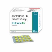 Hydralazine 25mg tab 1*100 
India