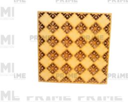 Kraft Color Square Designer Laser Cut MDF Box 10x10