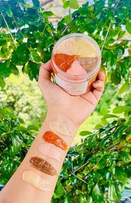 မြကြည်သာ_Sandalwood Scrub Collection#