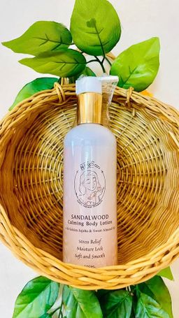 မြကြည်သာ_Sandalwood Body Lotion Collection 