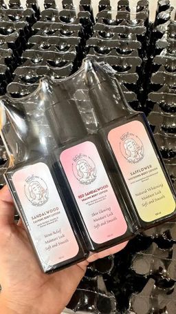 မြကြည်သာ_Sandalwood Body Lotion Collection 