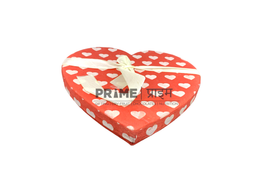 Red Heart Shape Hardpaper Gift Box