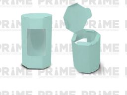 Mint Cookie Box with Window