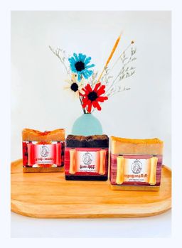 မြကြည်သာ_Sandalwood မျက်နှာသစ်ဆပ်ပြာ Collection 