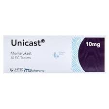 Montelukast 10mg 1x30 Tab (Unicast)