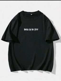 Men Loose Fit Short Sleeve T-Shirt 